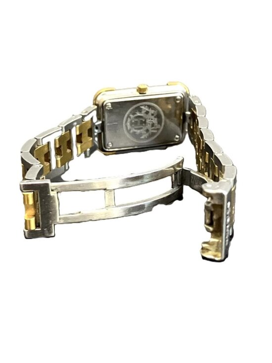Hermes Croajour Watch SS Quartz Gold Dial main image 4